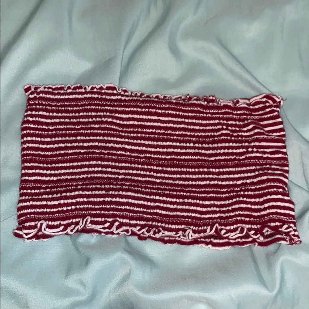 Forever 21 striped tube  top